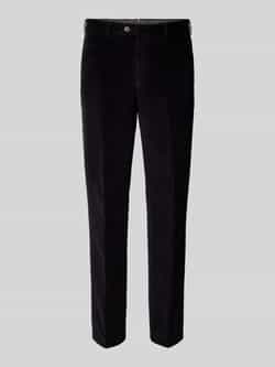 Hiltl Regular fit corduroy broek met riemlussen model 'PARMA'