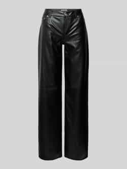Review Stoffen broek in leerlook