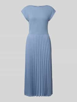 Tommy Hilfiger Fit-and-flare-midi-jurk met plissérok