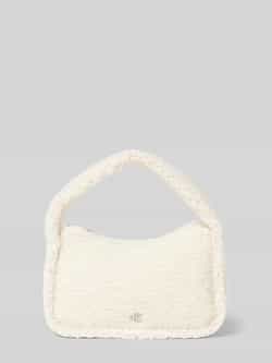 Calvin Klein Jeans Sherpa Mini Zip Eco-Vriendelijke Handtas Beige Dames