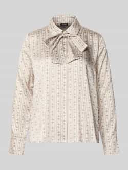 Joop! Regular fit blouse met sierstrik model 'Bernicia'