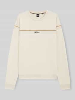 Boss Regular fit sweatshirt van puur katoen model 'ICONIC'