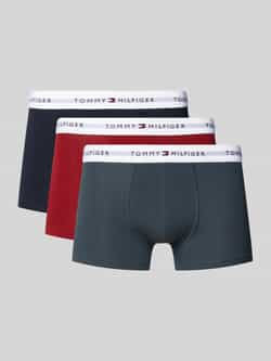 Tommy Hilfiger Boxershort met elastische band met logo in een set van 3 stuks