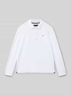 Tommy Hilfiger Teens Regular fit poloshirt van puur katoen