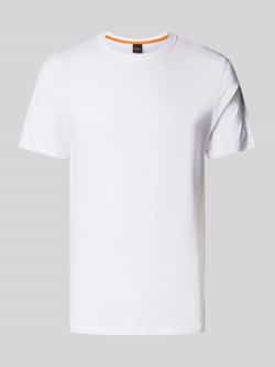Boss Heren T-Shirt Lente Zomer Collectie 100% Katoen White Heren