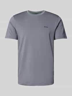 Boss Active 1 T-Shirt Grey- Heren Grey