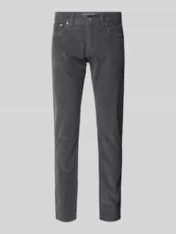 Pierre Cardin Tapered fit corduroy broek met katoen model 'LYON'