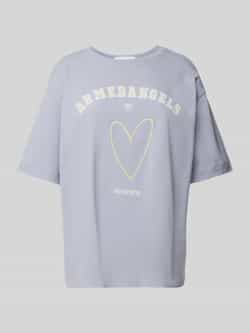 ARMEDANGELS T-shirt met label- en statementprint model 'GIANNAA FORTUNE'
