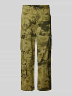Pegador Wide leg cargobroek met achterzakken model 'HARMON'