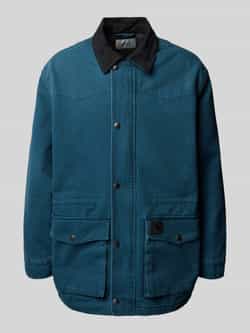 Carhartt Work In Progress Lange jas met klepzakken model 'SANTA'