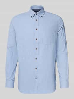 Christian Berg Men Vrijetijdsoverhemd met knoopsluiting