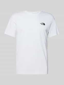 The North Face T-shirt met labelprint model 'Simple dome'