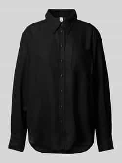 YAS Relaxed fit linnen blouse model 'FLAXY'