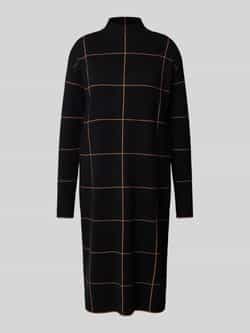 Betty Barclay Jacquard Gebreide Jurk Black Dames