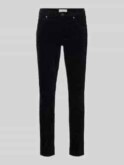MARC O POLO Slim fit fluwelen broek van katoen en viscose met stretch model 'LULEA'