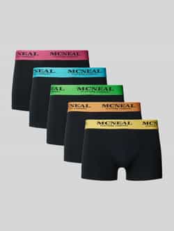 MCNEAL Boxershort met label in band in een set van 5 stuks
