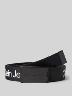 Calvin Klein Jeans Riem met logoprint en klepsluiting