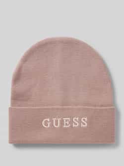 Guess Beanie met labelstitching