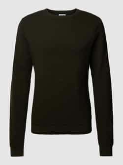 Jack & jones Gebreide pullover in fijn gestructureerd design model 'WILLIAM'