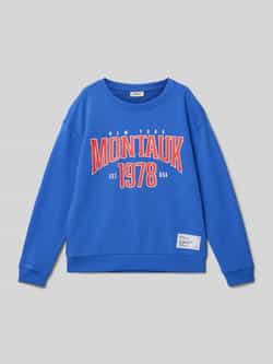 Only Sweatshirt met labelprint