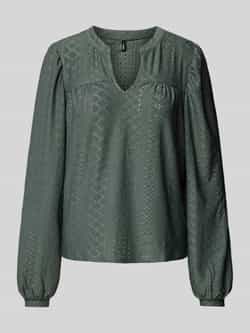 Only Relaxed fit blouseshirt met ajourpatroon model 'SANDRA'