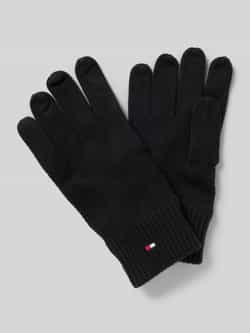 Tommy Hilfiger Handschoenen van een mix van katoen en kasjmier