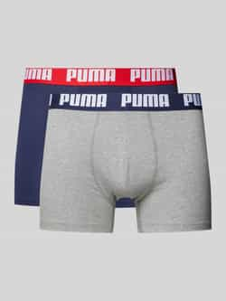 Puma Boxershort met labeldetail in een set van 2 stuks