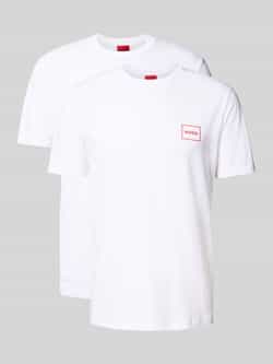 HUGO Regular fit T-shirt in set van 2 stuks model 'DUGOPAK'