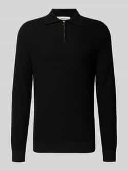 Selected Homme Oversized poloshirt van puur katoen model 'CRAN'