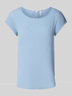 Only Blouse met korte mouwen ONLVIC S S SOLID TOP NOOS PTM