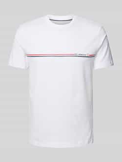 Christian Berg Men T-shirt met labelprint