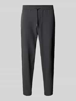 BOSS Green Relaxed fit stoffen broek met elastische band model 'T_Flex'