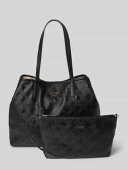 Guess Handtas met labelapplicatie model 'VIKKY II'