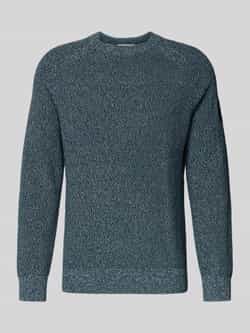Tom Tailor Denim Regular fit gebreide pullover van zuiver katoen