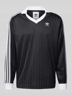 Adidas Originals Shirt met lange mouwen en labelstitching