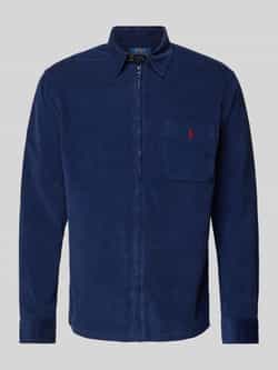 Polo Ralph Lauren Classic fit vrijetijdsoverhemd met deelbare ritssluiting