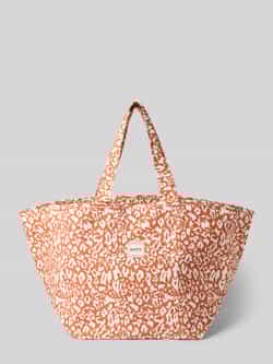 Barts shopper Juno met all-over print terra