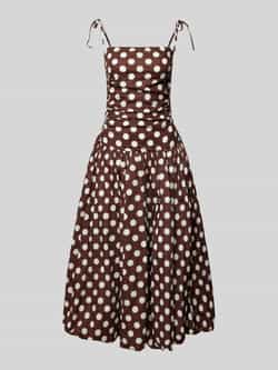 Amy Lynn Cocktailjurk met plooien model 'Alexa'