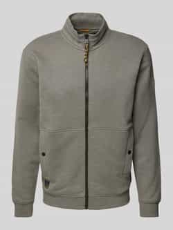 Camel active Sweatjack met steekzakken opzij