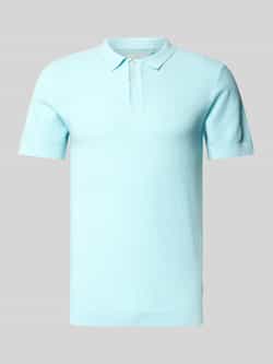 Blend Regular fit poloshirt met ribboorden model 'AIDEN'