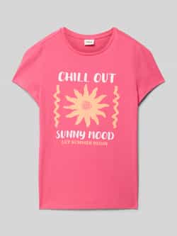 S.Oliver RED LABEL Loose fit T-shirt van puur katoen