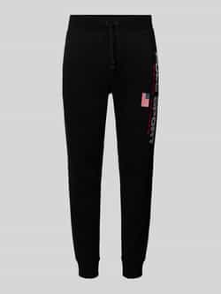 Polo Sport Slim fit sweatpants met labelprint