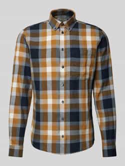 Casual friday Slim fit vrijetijdsoverhemd met button-downkraag model 'Anton'