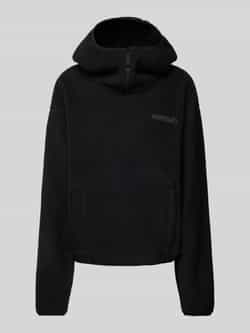 Review Oversized hoodie met labeldetail