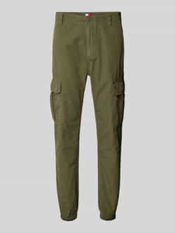Tommy Jeans Cargobroek met labeldetail model 'RYAN'
