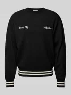 Carhartt Work In Progress Gebreide pullover met ribboorden