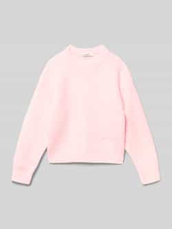 Garcia Gebreide pullover met ribboorden