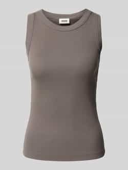Drykorn Tanktop in riblook model 'OLINA'