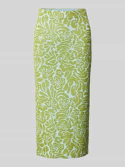 Essentiel Antwerp Midirok met structuurmotief model 'Halpaca'