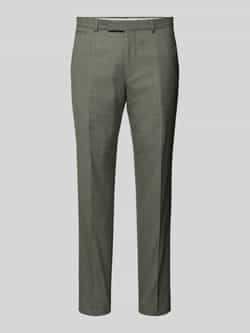 Strellson Slim fit pantalon in gemêleerde look model 'Kynd'